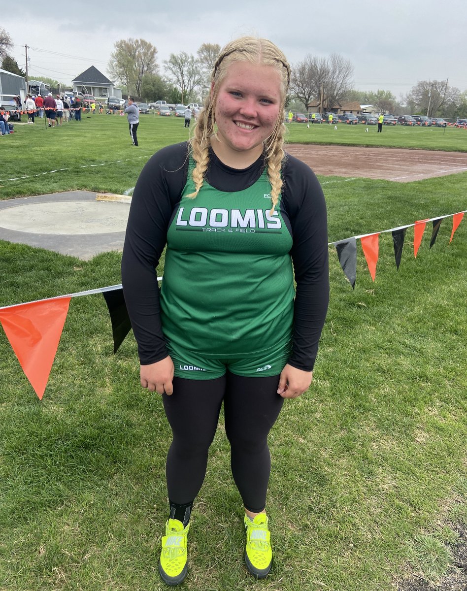 Chloe Anderson has qualified in the Discuss. #Loomiswolves