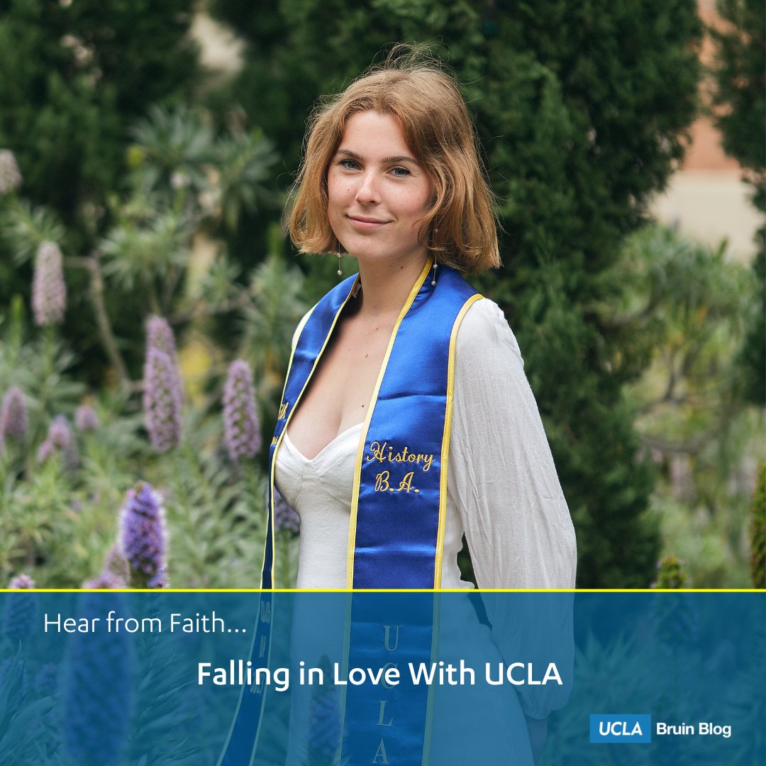 UCLAAdmission's tweet photo. Read about Faith's transfer student experience in today's #BruinBlog ✏️ 💻 🐻 https://t.co/Cr0oUkYNq7

I am a fourth-year and second-year transfer student from Torrance California. I transferred from El Camino College and am majoring in History and minoring in Gender Studies. https://t.co/soXaCwTsdd