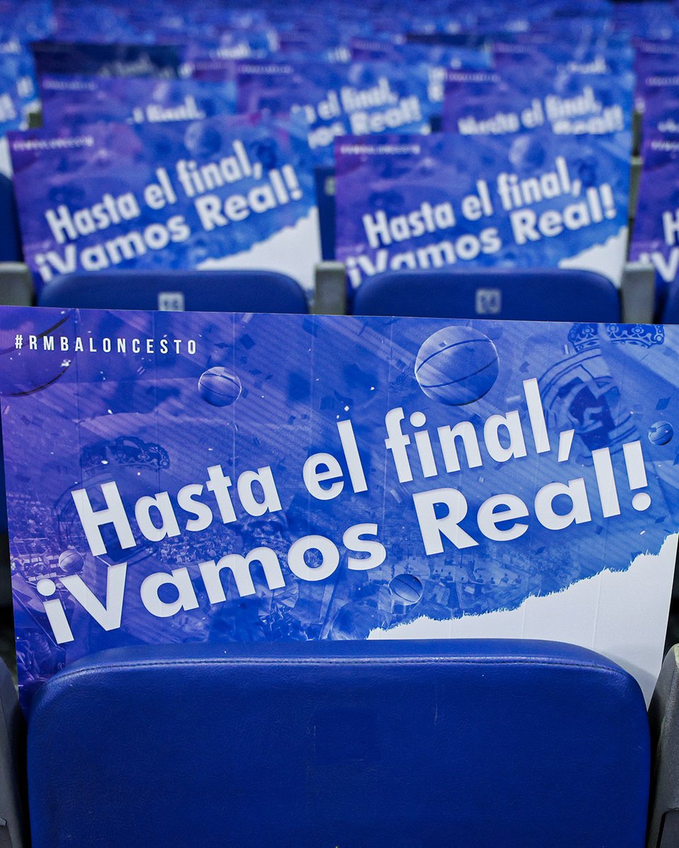 RMBaloncesto's tweet photo. 👏 Hasta el final, ¡Vamos Real! 👏 https://t.co/llUWt7Bbcj