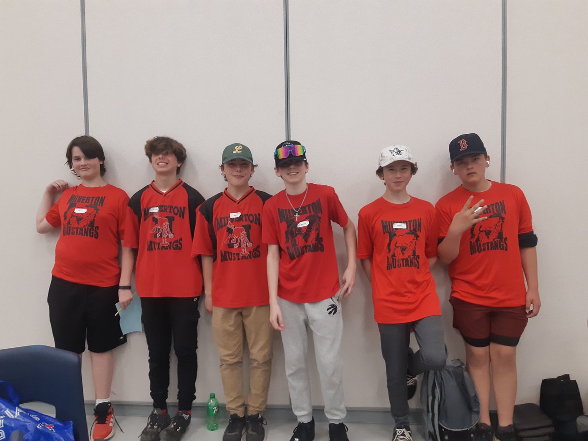 Milverton PS - great day of chess at the AMDSB Chess Tournament- go Mustangs go!!!