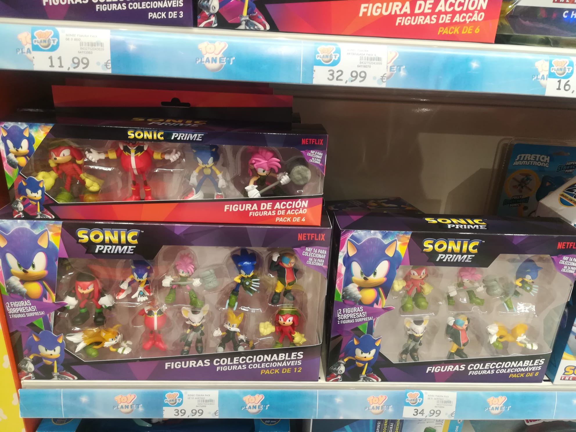 Sonic Paradise on Twitter: "Empiezan a llegar las figuras Sonic Prime a tiendas @ToyPlanetSL en España! https://t.co/G64niXkXv0" / Twitter
