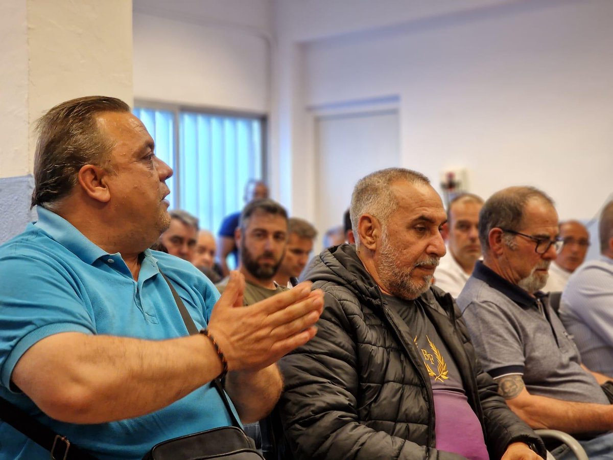 Nuestro candidato, <a href="/JaimeMartinez/">Jaime Martínez Llabrés</a>, se ha reunido con trabajadores de Emaya para escuchar sus peticiones y explicar nuestras propuestas. Plan de Choque de Limpieza, no externalizaremos áreas, no privatizaremos la empresa y mejoraremos los servicios de Emaya.

#EstrategiaPalma2035