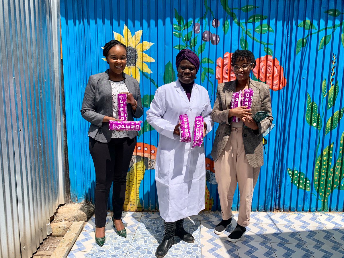 polycomdev's tweet photo. We had the pleasure of welcoming @AusHCKenya today at @polycomdev offices. As they toured our Pads Manufacturing Company #KiberaPadCo, we had good discussions about our different programs that focus on the well-being of Adolescent Girls and cooperation. 
#Gpende #Polycomspeaks https://t.co/3bhnvw08vo
