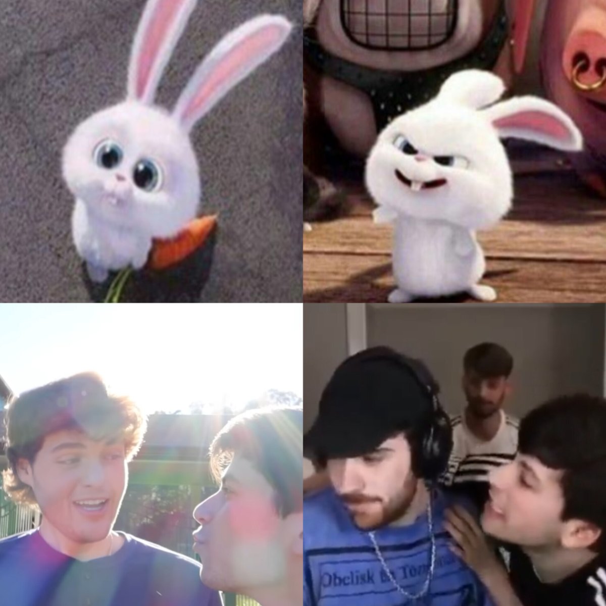 dnftoes's tweet photo. george                                him leaning 
leaning in to          vs            in to kiss 
kiss dream                     sapnap💀😭 https://t.co/Ng8fqsLNMw
