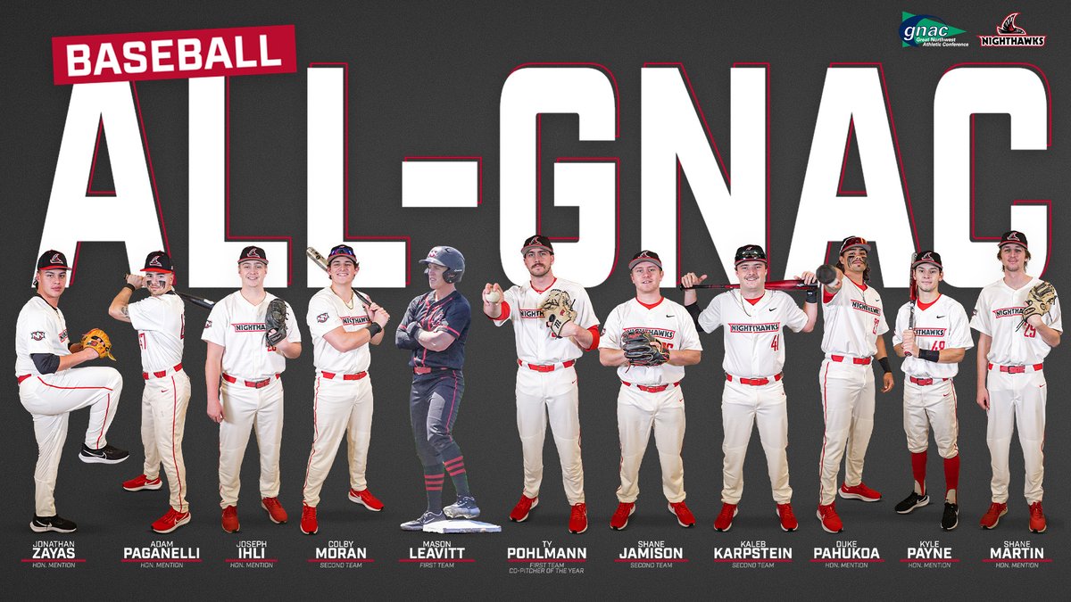 NNUSports's tweet image. Congratulations to the 11 Nighthawks that earned All-GNAC honors this season!

Read all about it at: nnusports.com/news/2023/5/10…