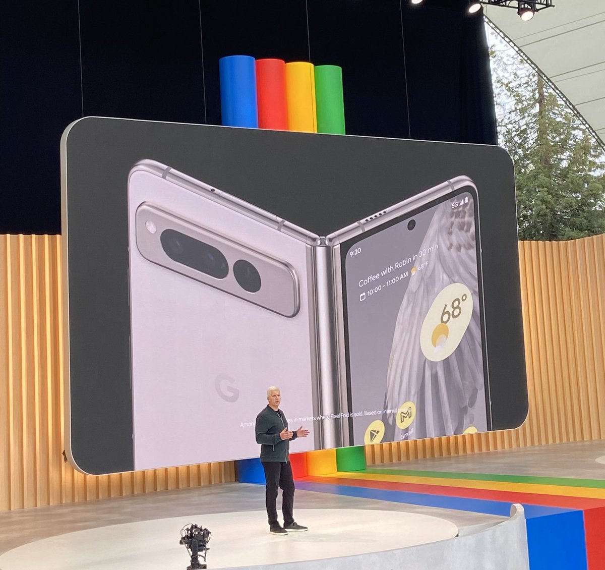 GDG_Edmonton's tweet image. #Pixelfoldable is a phone or tablet, you decide how to use it #GoogleIO  #GoogleIO2023