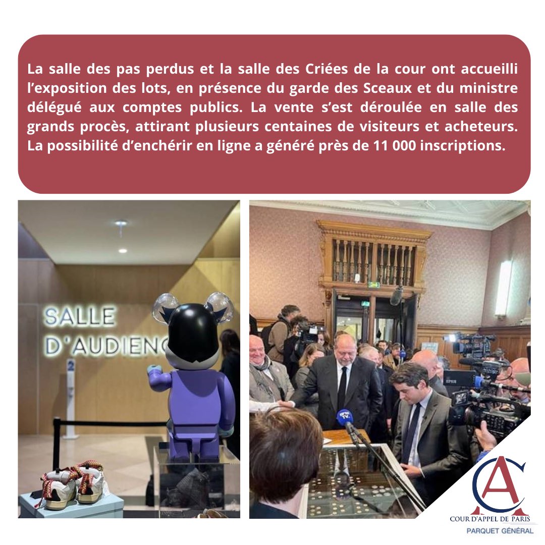 Parquet général de Paris tweet media