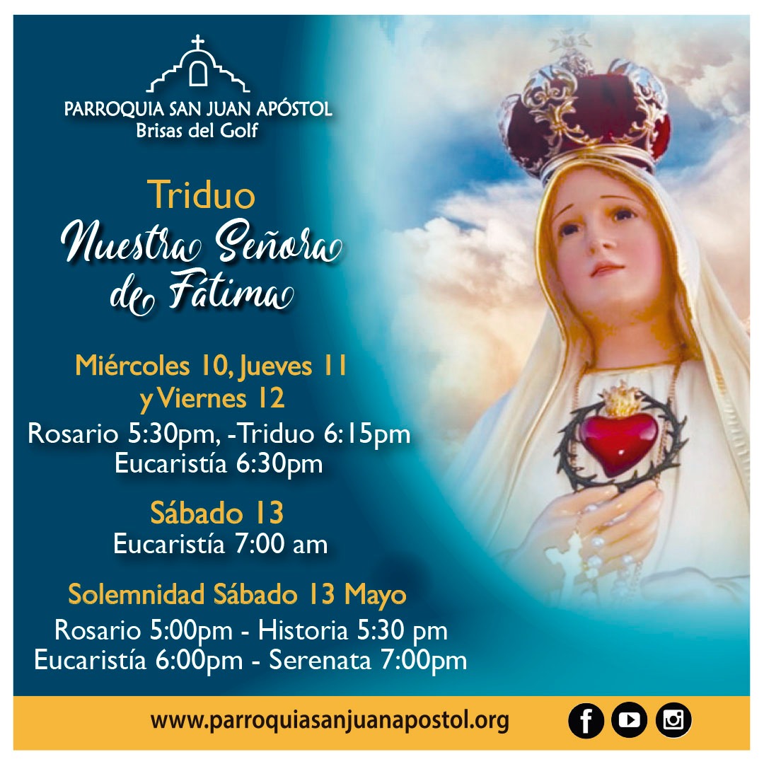 Parroquia San Juan Apóstol - Brisas del Golf tweet media