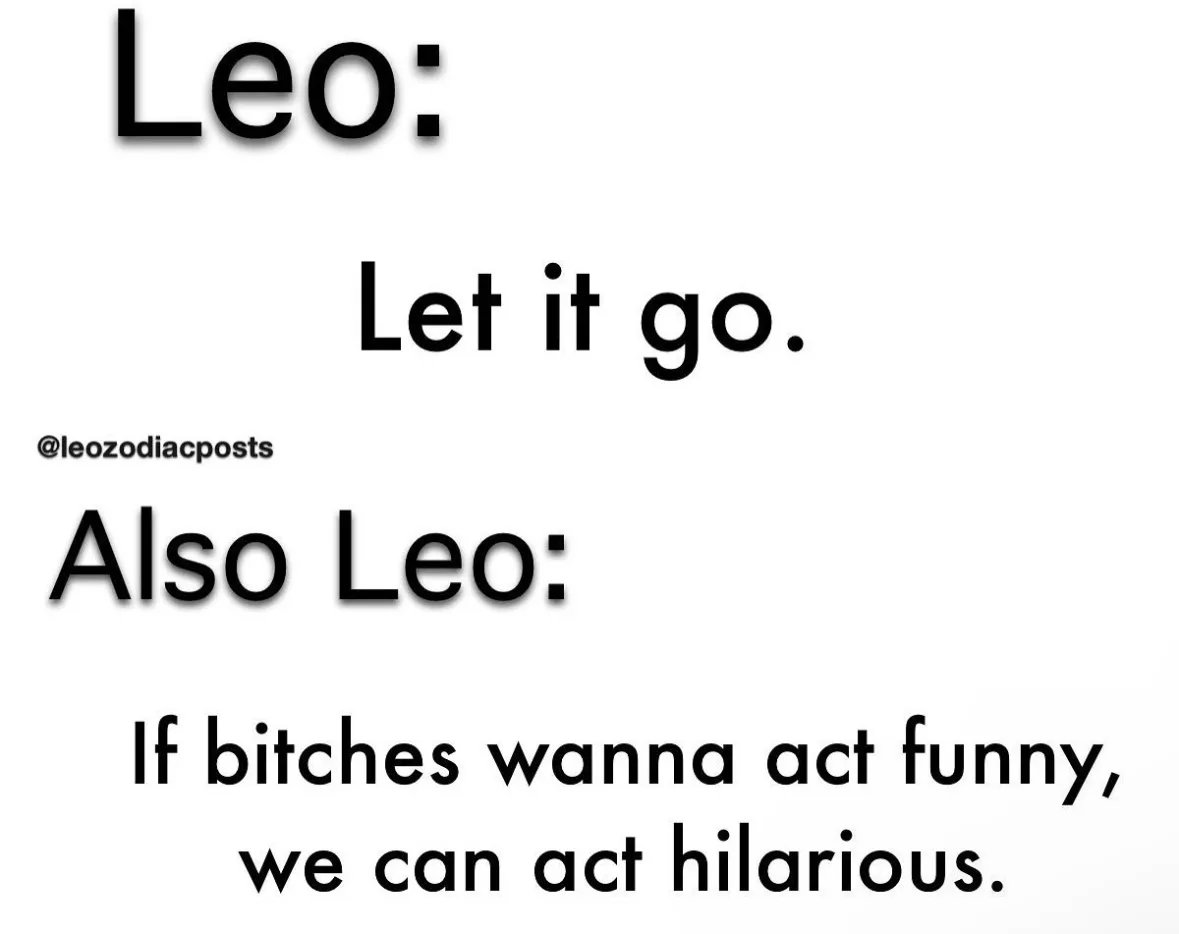Leo_Tweets's tweet photo. #Leo facts 👏🏼 https://t.co/05OoYUScS2