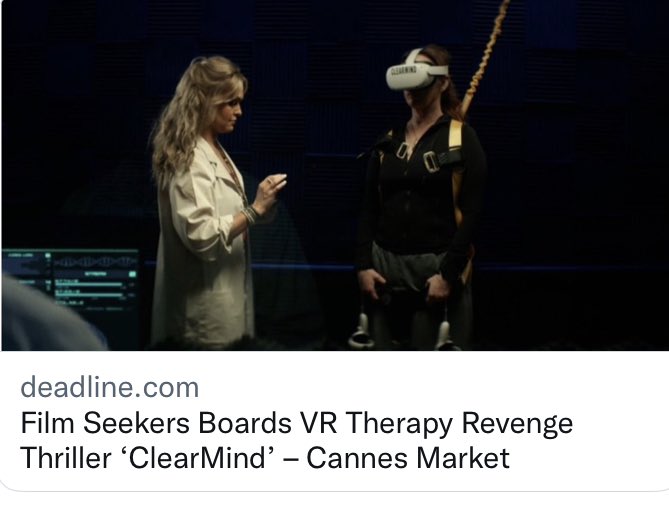 Incredibly excited to announce that @film_seekers is taking #clearmindmovie to #cannes #marchedufilm 🎥. We can’t wait to share this super fun flick w the world! Big thanks to @mel_goodfellow of @DEADLINE for the shout-out. #SPNFamily #reframe 🌸