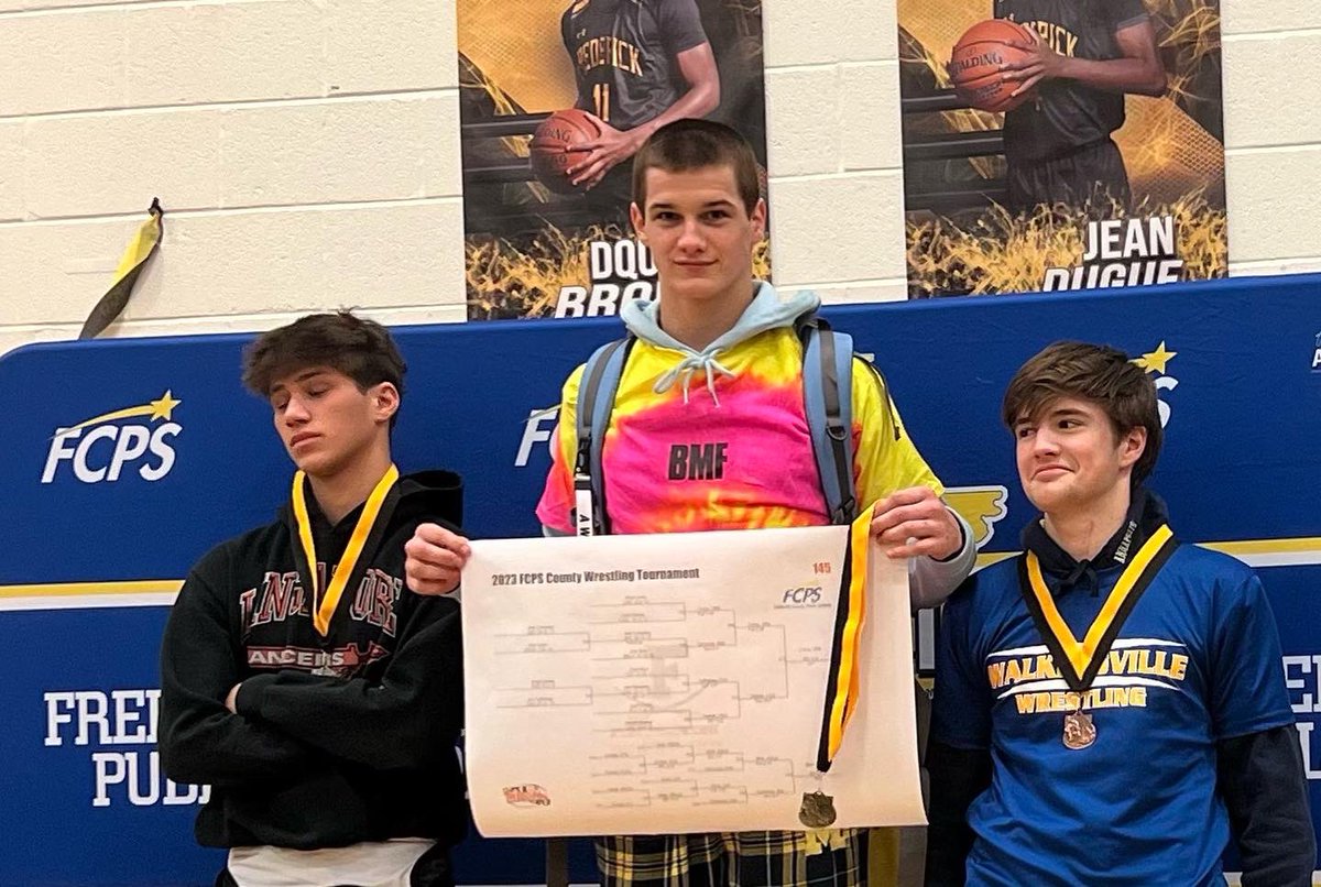 Freshman and sophomore season county champ!! 126 &amp; 145 pounds