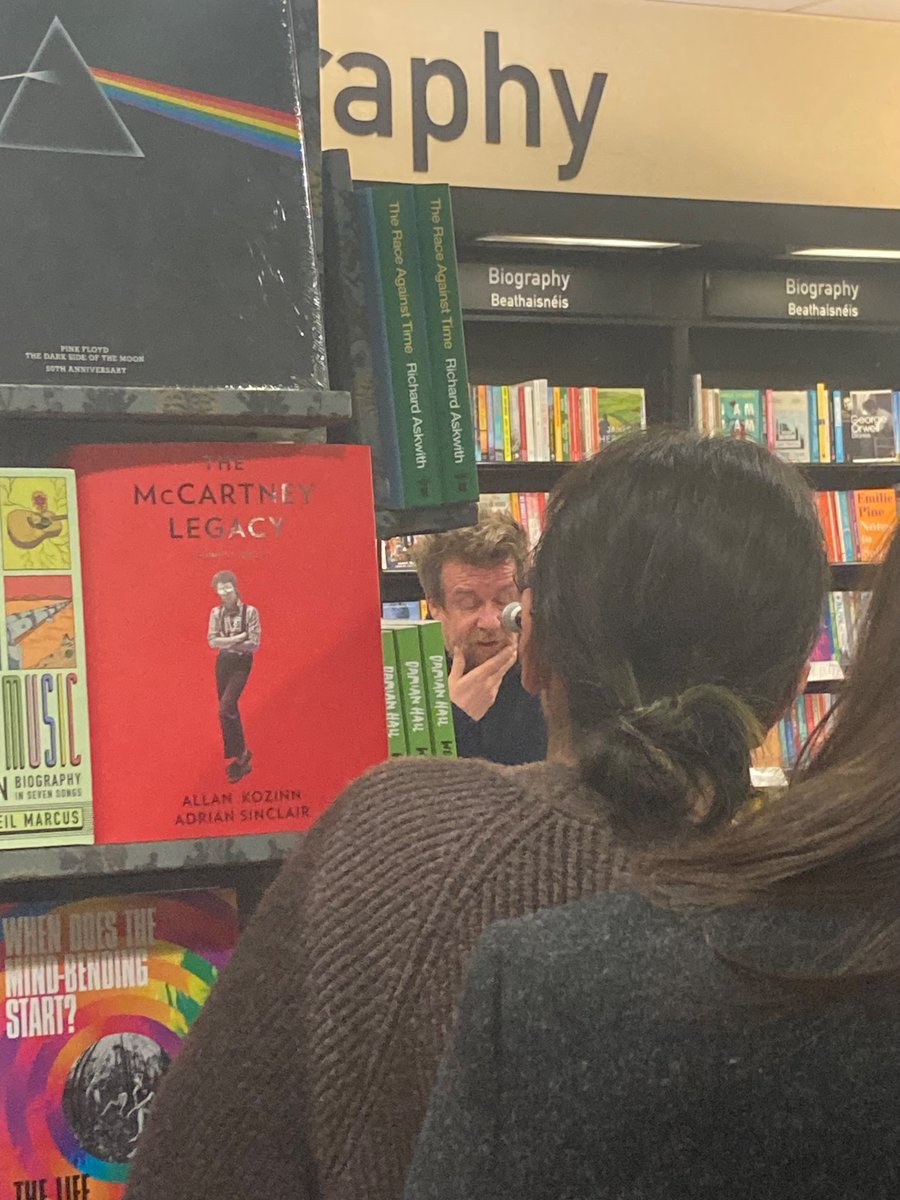 catherinekirwan's tweet photo. Congrats to @eimear_ryan on the #launch of #TheGrassCeiling @WaterstonesCrk - lovely event #irishauthor #sportswriting https://t.co/d1DmbGgnTa