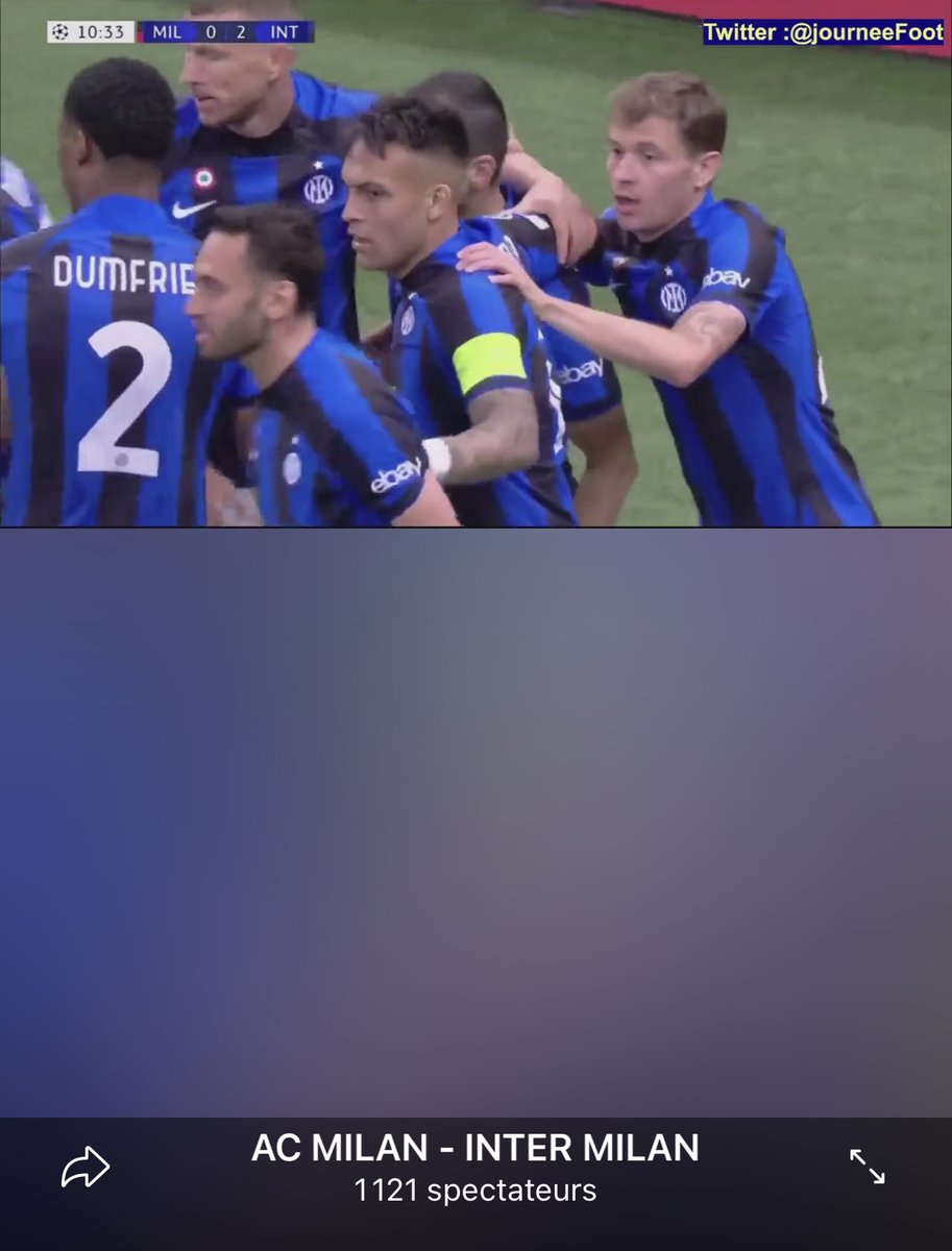 anssyee630's tweet photo. Les gars je stream le match en direct sur Telegram !

21h00 : AC MILAN 🆚 INTER MILAN

Rejoignez le canal via ce lien pour voir le matchs !

En live ici 👉: https://t.co/BhIN7yQbO6

RT/LIKE♻️POUR AIDER LES
FRÉROTS EN GALÈRE ! Dzeko

#ACMINT #UCL #ChampionsLeague #MilanInter https://t.co/dxhPt7tHo9