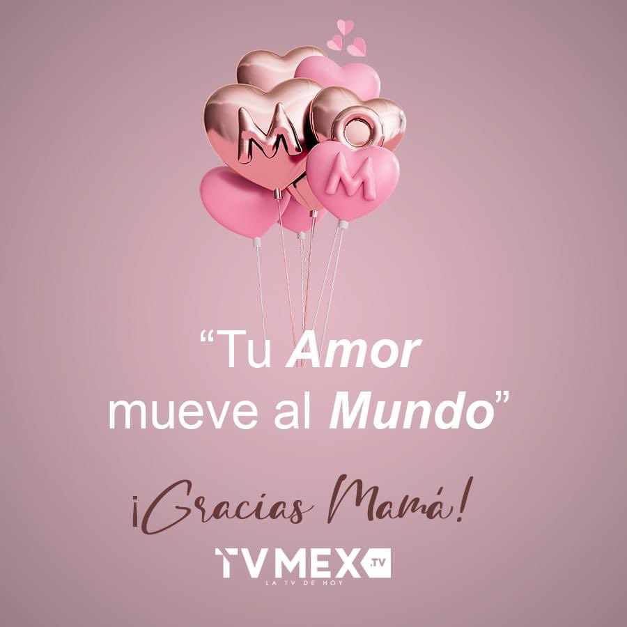 tvmextv's tweet photo. 📌¡Su amor es incondicional; Gracias mamá!🌹❤️
#LaTvDeHoy #FelizDíaDeLasMadres #TvMex https://t.co/gF2f2NyfaA