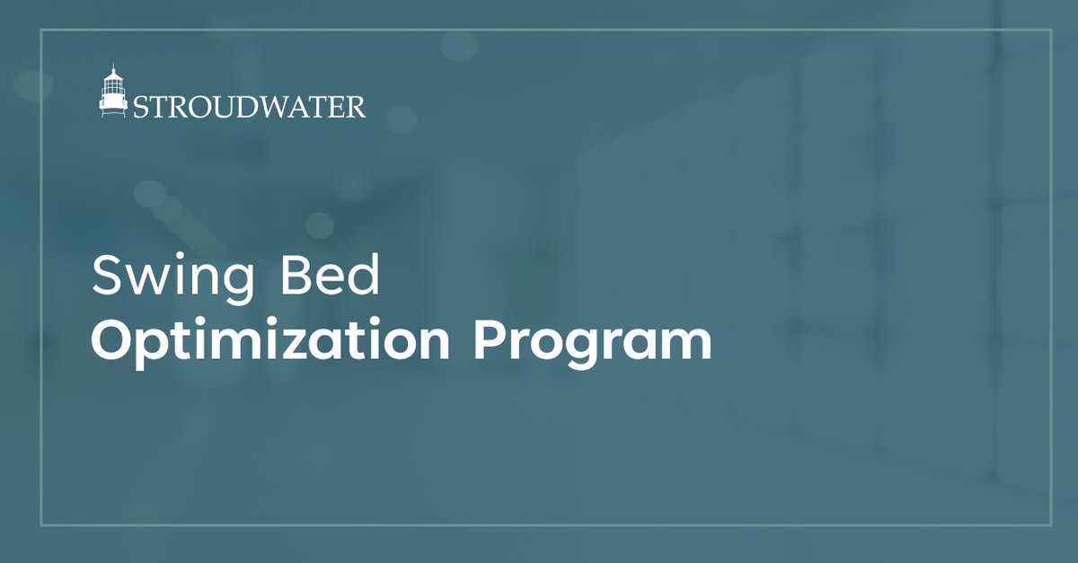 By collaborating with rural hospitals and CAHs, our Clinical &amp; Quality team is uniquely positioned to significantly improve these processes with our evidence-based approach for swing bed optimization and growth local and system levels.

Learn more: hubs.li/Q01Pqcxn0
