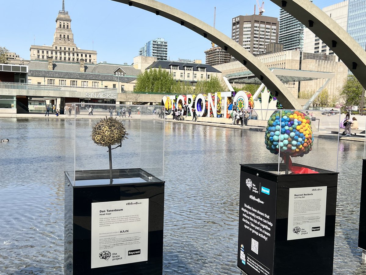 Go ⁦<a href="/Baycrest/">Baycrest</a>⁩ ! Love this reminder to mind your brain. It’s trauma season. Helmets! 🚴 Don’t be a trauma.