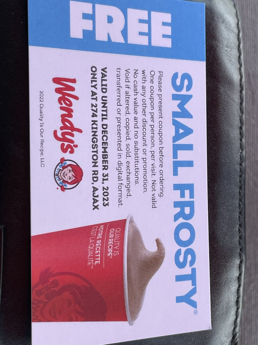 gocashking's tweet photo. If a jockey wins two races @AjaxDowns , fans get a free Frosty @WendysCanada ! #GoCash https://t.co/agdK1ddUDM