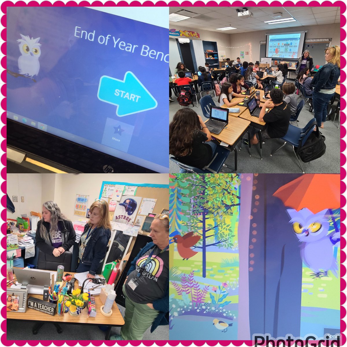 jani_golightly's tweet photo. Teamwork makes the dream work! Thank you to our 4th grade teacher, Mrs. Henry, for helping our 5th grade team with Amplify testing. @WeberElem @ccisdlearns #CCISDICs https://t.co/mZV97K6bHY