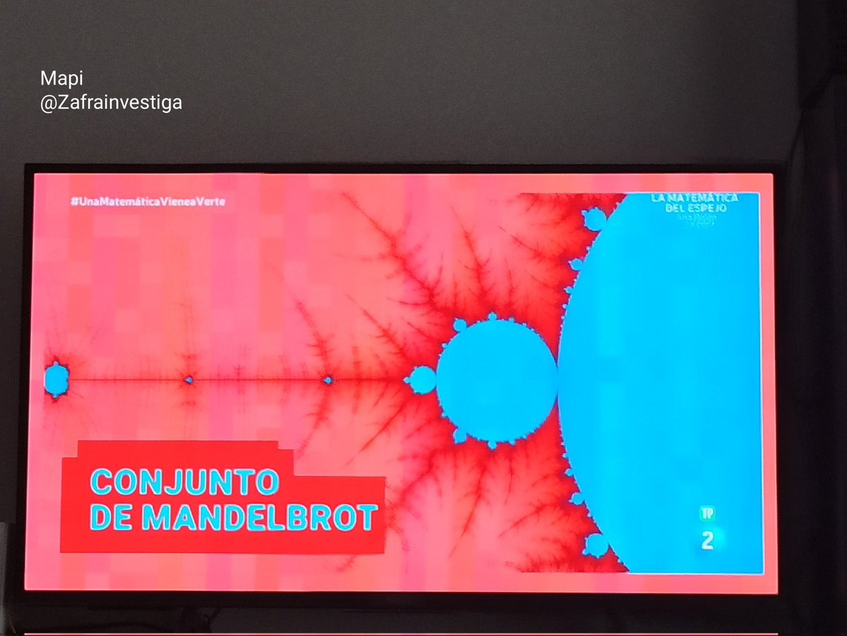 Zafrainvestiga's tweet image. Hoy en #Unamatematicavieneaverte las #matemáticas que hay detrás de los #videojuegos👏👏

#topologia #fractales #combinatoria... con @ClaraGrima Cristinini, José Céspedes..

Otro programa más enganchada, en familia, a la @la2_tve⬇️