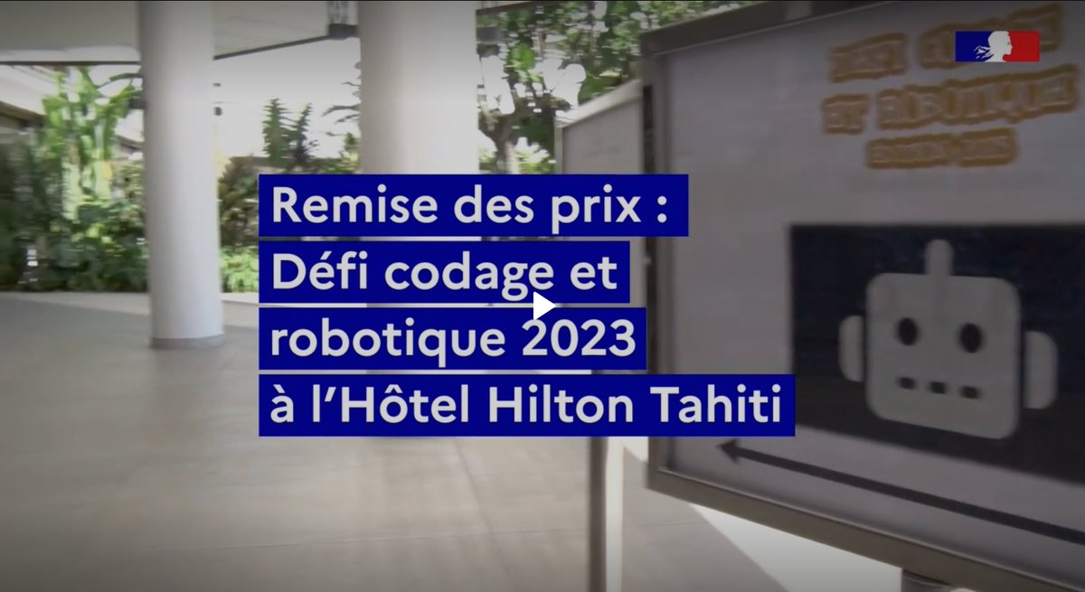 DANE_PF (@dane_pf) on Twitter photo 🎖️🏆Remise des prix concours codage et robotique 2023 🏆🎖️Remerciements aux sponsors de l'édition 2023 :
°Hotel hilton Tahiti : <a href="/HiltonNewsroom/">Hilton Newsroom</a>
°Réalité virtuelle Tahiti - Fenua Games - Hotel Intercontinental <a href="/InterConHotels/">InterContinental by IHG</a> - Vodafone Tahiti
Vidéo: dgxy.link/concours-codag… 🎖️🏆Remise des prix concours codage et robotique 2023 🏆🎖️Remerciements aux sponsors de l'édition 2023 :
°Hotel hilton Tahiti : <a href="/HiltonNewsroom/">Hilton Newsroom</a>
°Réalité virtuelle Tahiti - Fenua Games - Hotel Intercontinental <a href="/InterConHotels/">InterContinental by IHG</a> - Vodafone Tahiti
Vidéo: dgxy.link/concours-codag…