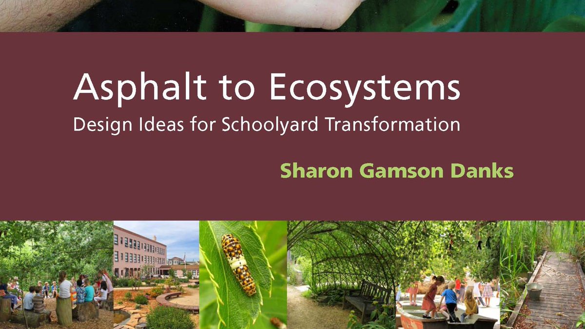May is Living Schoolyard Month &amp; International School Grounds Month. To celebrate, we're giving 50% off Sharon Danks' guidebook: bit.ly/ecotransformat…
Use code GREENSCHOOL50 at the link above.