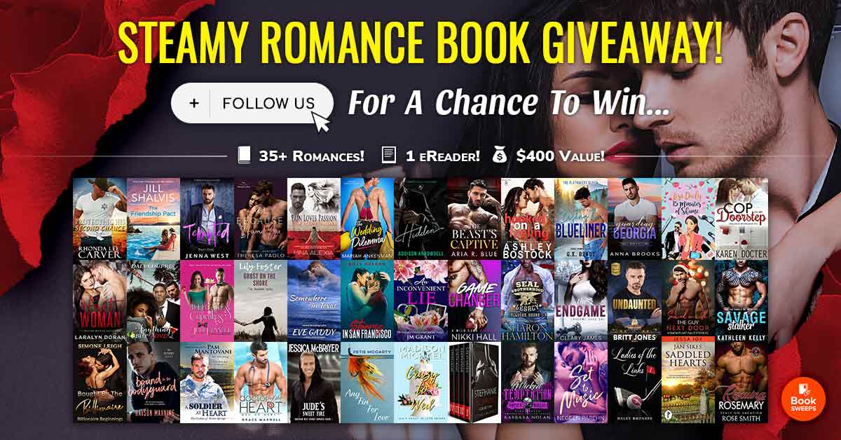 Enter for a chance to win #steamy #contemporary #romances from your favorite bestselling and award-winning authors via <a href="/BookSweeps/">BookSweeps</a>, plus a brand-new Kindle Fire! #BookGiveaway bit.ly/steamy-romance…