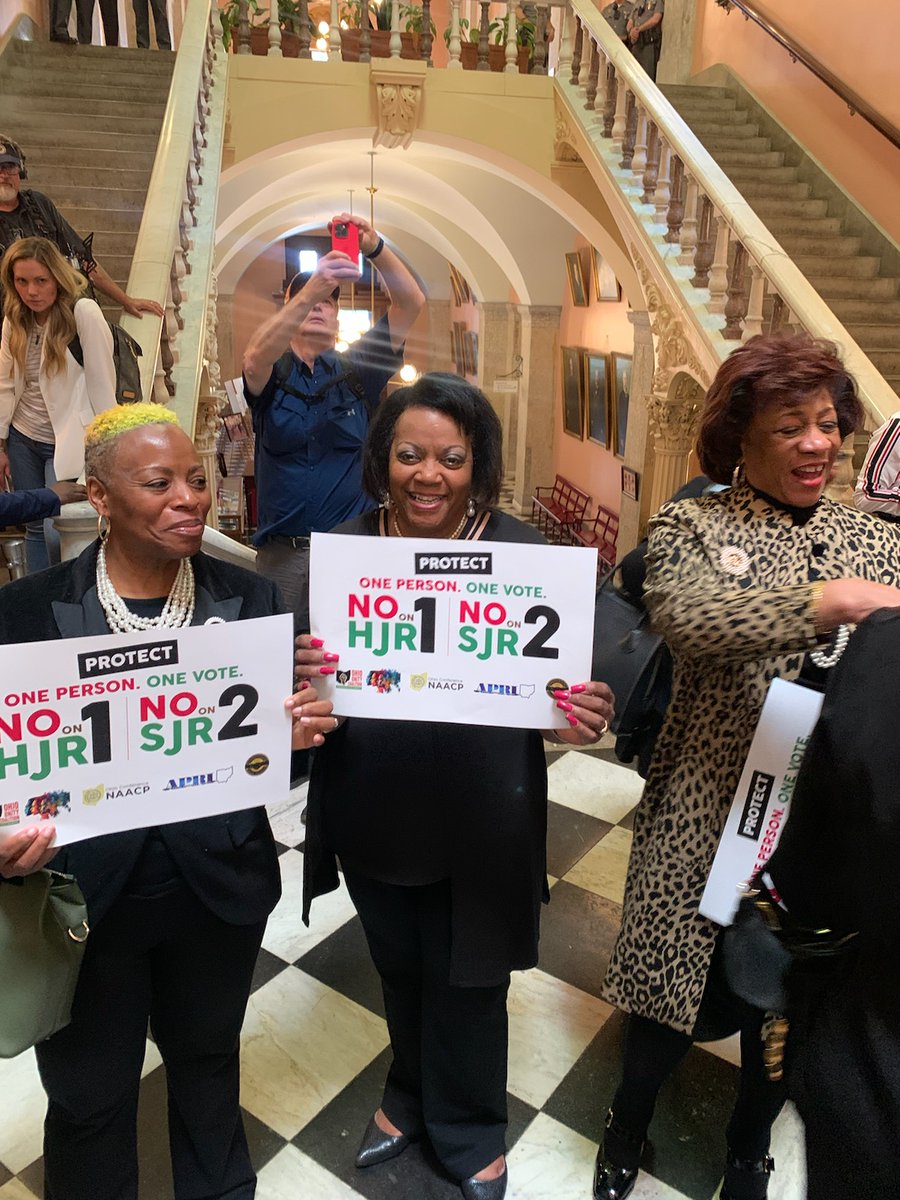 work4change's tweet image. #NoOnHJR1 
One Person One Vote.