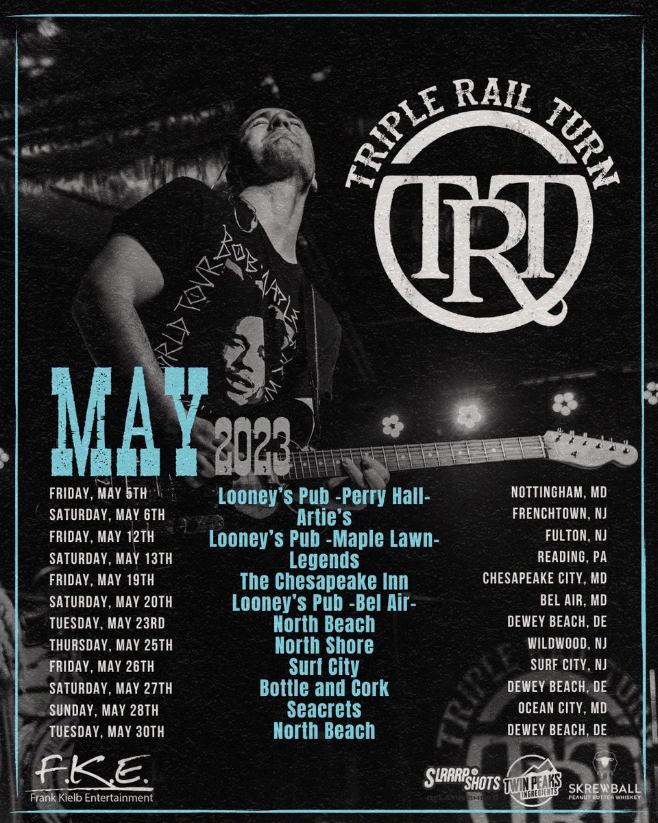 TripleRailTurn's tweet image. May Schedule!!! ☀️🌸🌼