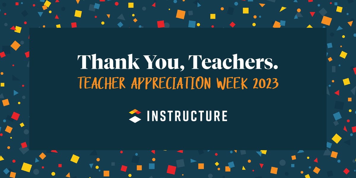 Canvas_by_Inst's tweet image. Your smile, your calming voice as you ignite joy and share hope. The best moments in our learning day. Share your #MyTeacherMoment with us. #TeacherAppreciationWeek
We’re celebrating our teachers today with digital giveaways and notes of gratitude. 
bit.ly/3B4IeUh