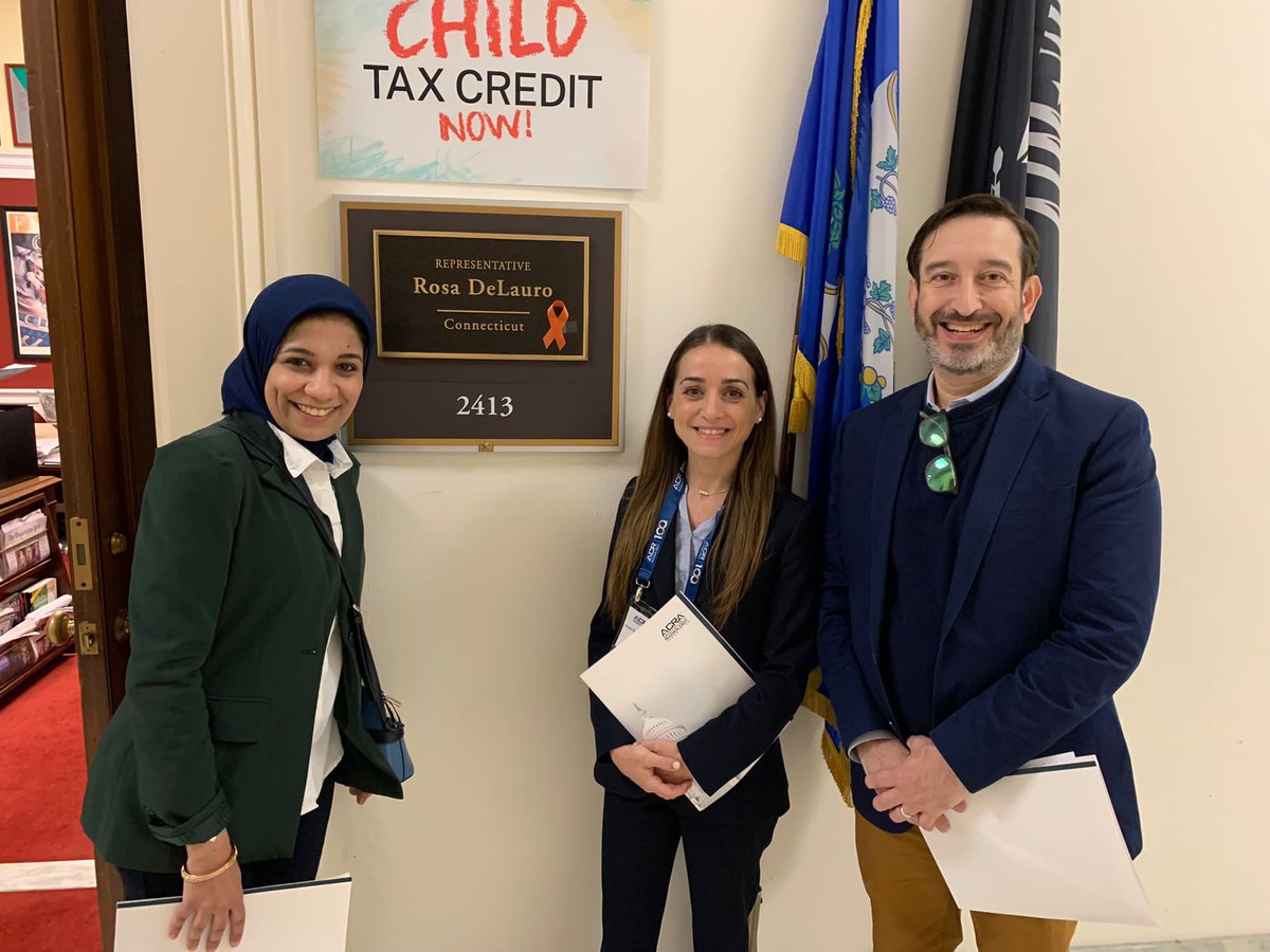 Time for some #RADvocacy on the Hill! As physicians it is our responsibility to fight for our patients and make sure that they have access to high-quality radiological services. We enjoyed talking to our representatives to make it happen and make our voices heard! #ACR2023