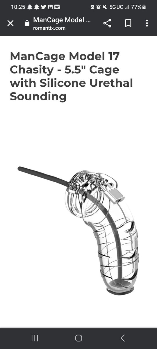 Paxton DM For Promo on Twitter: "Chastity thread - What's the most