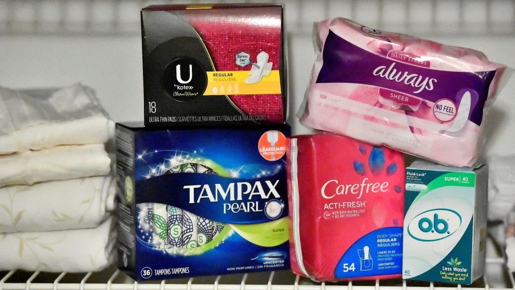 CTVNews's tweet photo. Federally regulated workplaces will soon provide menstrual products for free https://t.co/WPv6co2nh9 https://t.co/6QegAyNlod