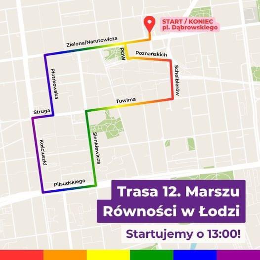 Już w tę sobotę, 13 maja, Fabryka Równości  zaprasza do Łodzi na 12. Marsz Równości.
🌈Start marszu: godzina 13.00, Plac Dąbrowskiego🌈

My, Rodzice gorąco zachęcamy do wzięcia udziału w tym wydarzeniu. My też będziemy! 

Kto się wybiera na Marsz do „Miasta Czterech Kultur”?