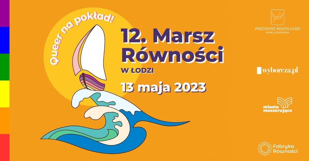 My_Rodzice's tweet photo. Już w tę sobotę, 13 maja, Fabryka Równości  zaprasza do Łodzi na 12. Marsz Równości.
🌈Start marszu: godzina 13.00, Plac Dąbrowskiego🌈

My, Rodzice gorąco zachęcamy do wzięcia udziału w tym wydarzeniu. My też będziemy! 

Kto się wybiera na Marsz do „Miasta Czterech Kultur”? https://t.co/XXMWzq0ns9