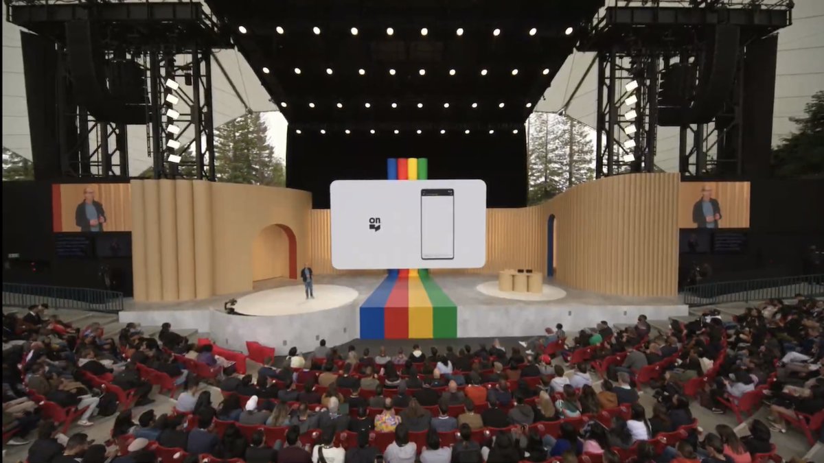 TheONplatform's tweet photo. Proud to be featured at today’s @Google I/O Developer Conference!

We're using @googledevs PaLM API to build the future of chat and pioneer the safe use of #GenAI for our portfolio of retail and sports brands.

#GoogleIO #PaLMAI #responsibleAI #AuthenticIntelligence https://t.co/DVQPJcd9OZ