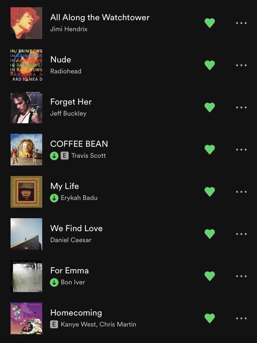 raptalksk's tweet photo. my top 16 favorite songs of all time, in no order. i tried my best this was damn near impossible lmao https://t.co/3JobOjX8v3