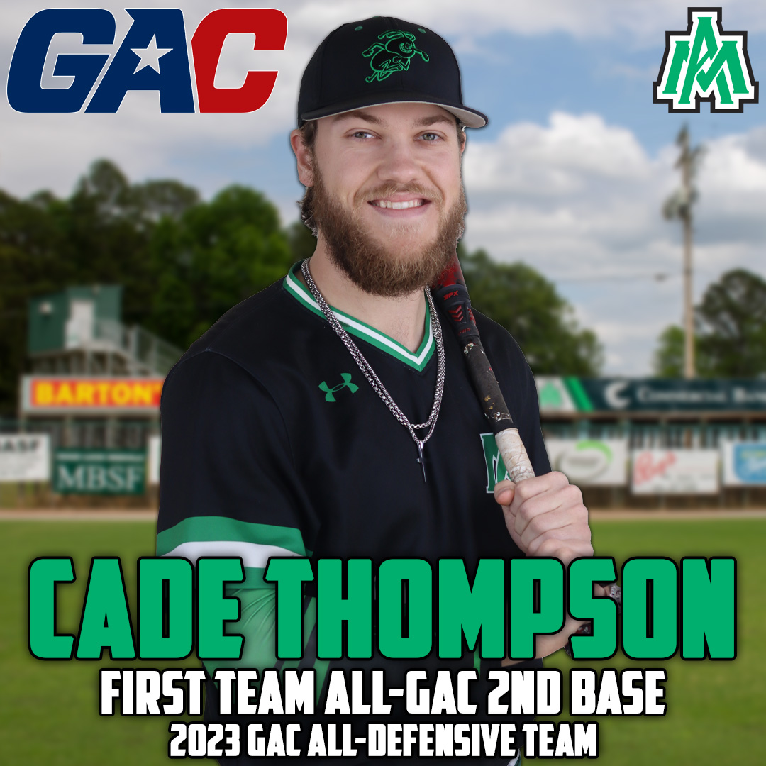⚾️ | Congratulations to @WeevilsBaseball's Cade Thompson on being selected to the 2023 All-GAC First Team and the GAC All-Defensive Team! 🏆

#WeevilNation