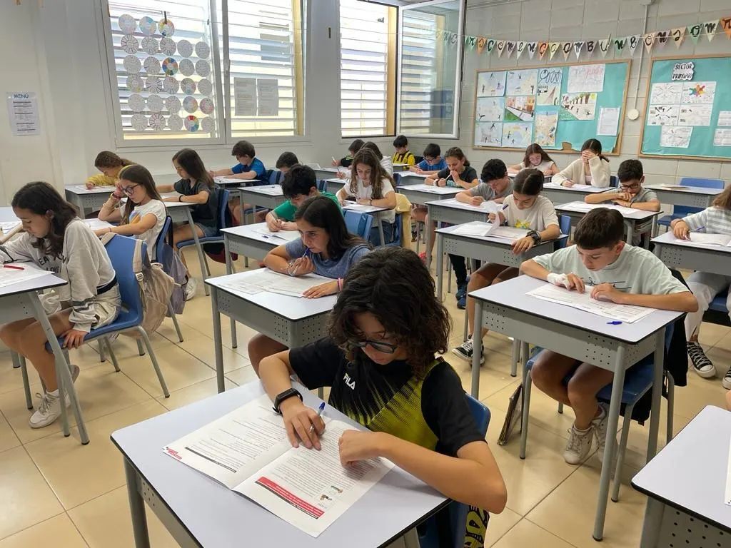 Competències Bàsiques a 6è de primària. Molta sort! 💪 

#petitestellanova #escolanova #primària #educació #competènciesbàsiques #escola #terrassa instagr.am/p/CsEum8srF8m/