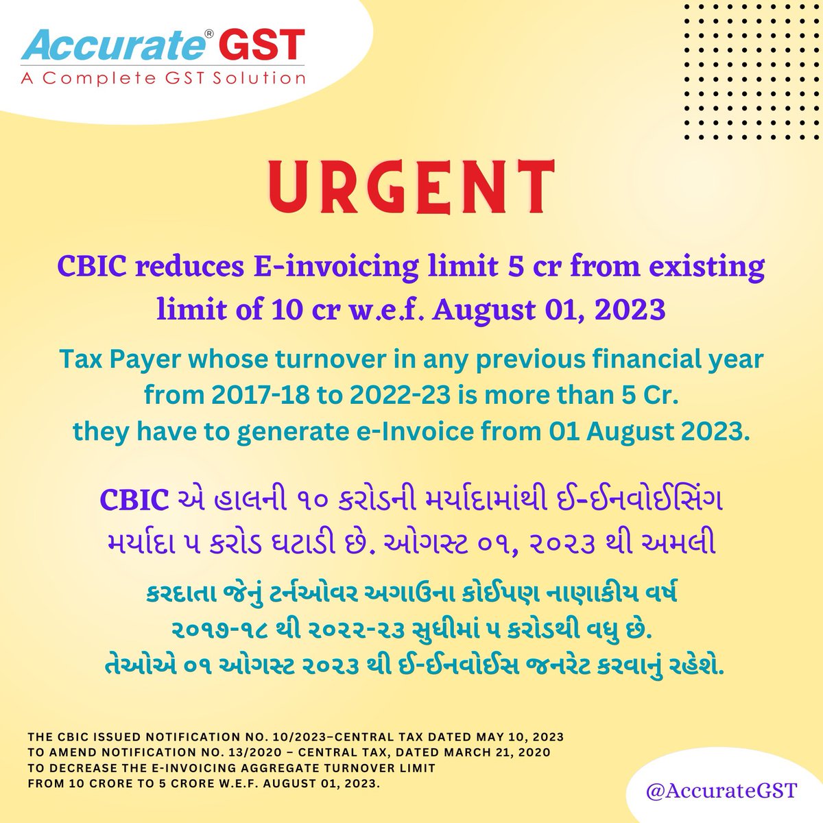 AccurateGst's tweet photo. https://t.co/yeNeA1YH5L