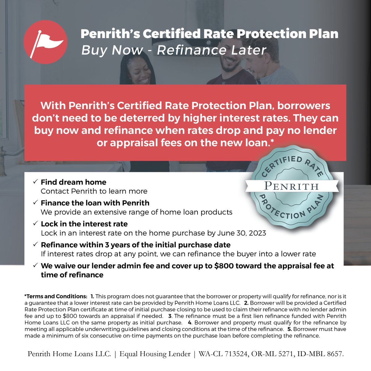 PenrithLoans's tweet photo. Buy now and refinance when rates drop! https://t.co/NTFeFKUPCu #PurchaseWithPenrith https://t.co/nBfEHsYNQX
