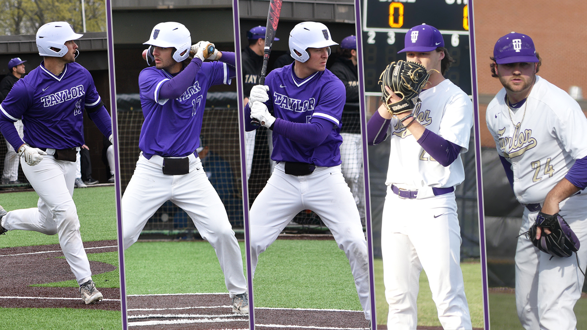 BB | Five Trojans Earn First-Team All-Crossroads League Honors | <a href="/taylorbaseball/">taylorbaseball</a> #TaylorBB

taylortrojans.com/article/baseba…