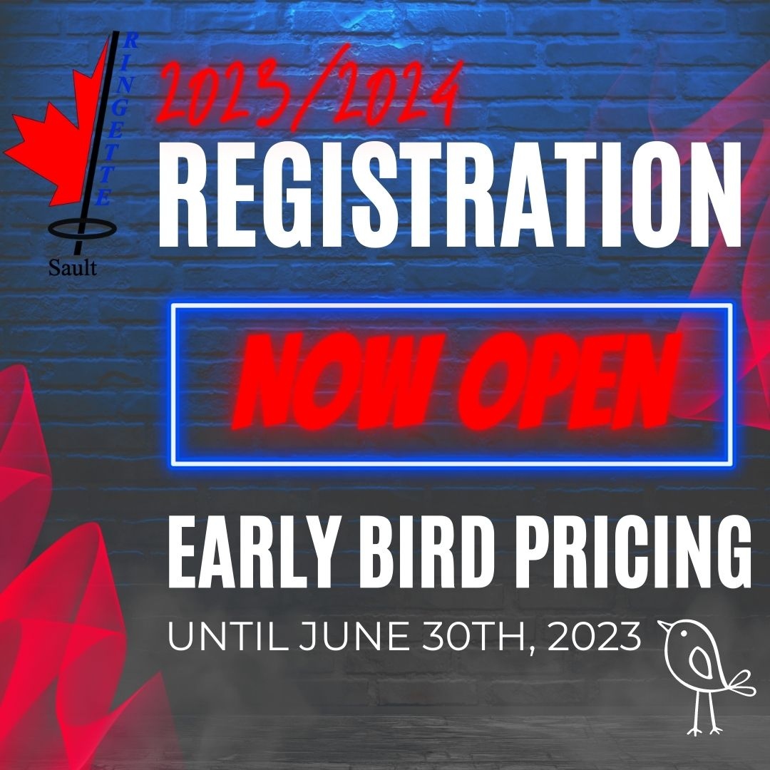 SaultRingette's tweet photo. Registration is now open for the 2023/2024 season!
Don't delay - Early Bird Pricing is effective until June 30th, 2023! Don't forget new this year Goalies are half-price in the FUN3(U10) - U19 divisions.
https://t.co/N78sl4sSXw 

#SaultRingette #IceHawks #RegisterToday #EarlyBird https://t.co/xNWSglEg2m