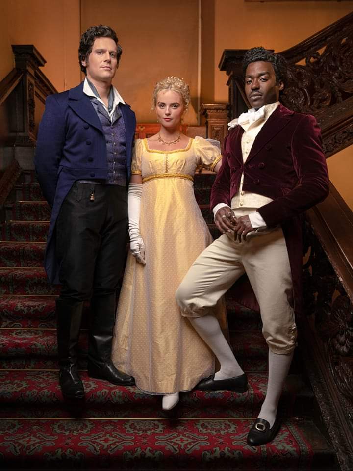 ReviewTimey's tweet photo. What another busy day for #DoctorWho news. #CatherineTate to be an official spokesperson for #Eurovision2023 and now #NcutiGatwa new out fit with #MillieGibson and #JohnathanGroff 👍 https://t.co/6ytG27uKXl