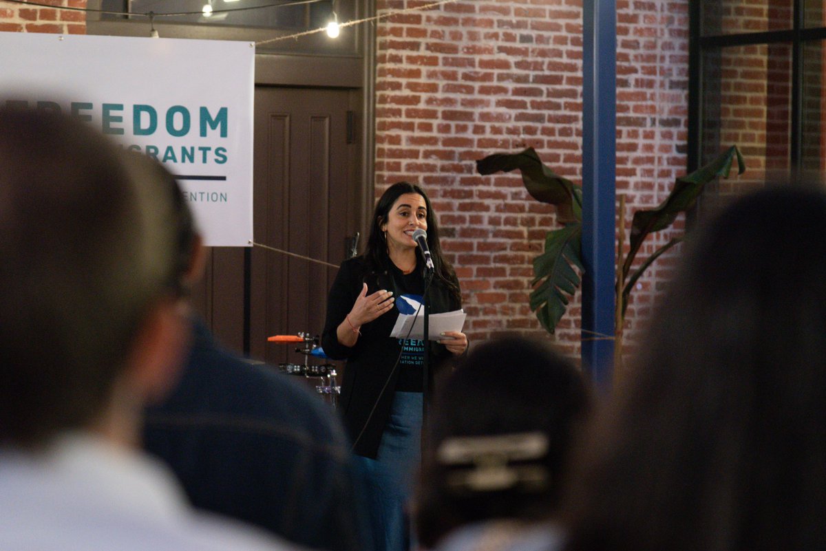 MigrantFreedom's tweet photo. Thank you to everyone who came out to our 10th anniversary bash! We spent a beautiful evening celebrating with so many of our community members, partners, and supporters!
#FFI10Years #UntilEveryoneIsFree https://t.co/2Gv3TeGOQv