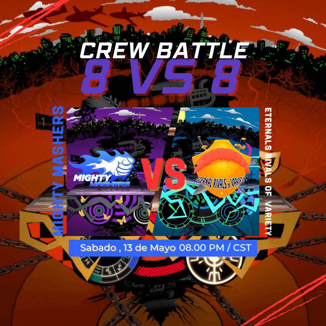 Seguimoh vivoh, por si quieren caerle a ver esta CB de ERV estaremos en stream para ver que equipo gana juas juas, si alguien quiere CB háganlo saber y nos ponemos de acuerdo para jugar:) suerte a Mighty Mashers, los queremos 💜