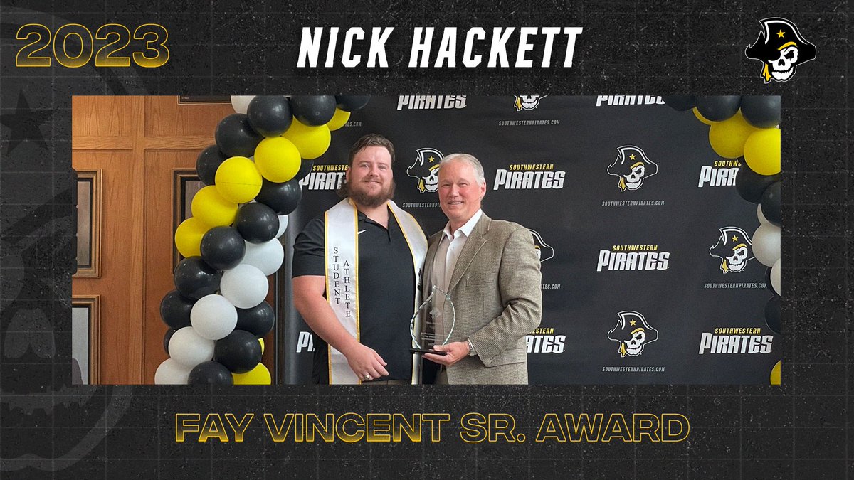 ⭐️ 2023 STUDENT-ATHLETE AWARDS ⭐️ 

Sr. Men’s Golfer Christian Rodriguez received the Dr. Tex Kassen Athlete of the Year Award!

Sr. Track and Cross Country Athlete Vincent Kim earned the S.A.A.C Anchor Award!

Football Player Nick Hackett was voted for the Fay Vincent Sr. Award