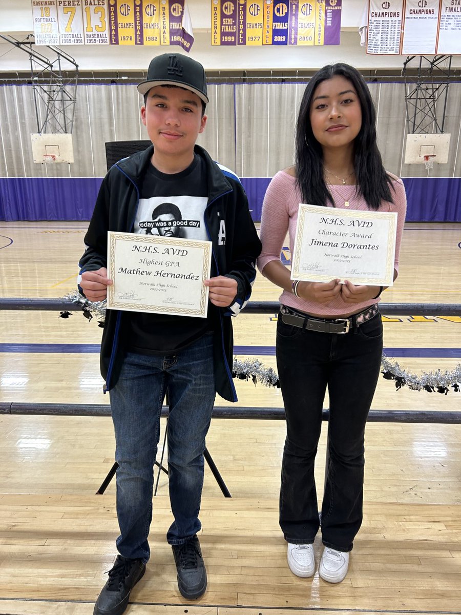 Norwalk High School AVID tweet media