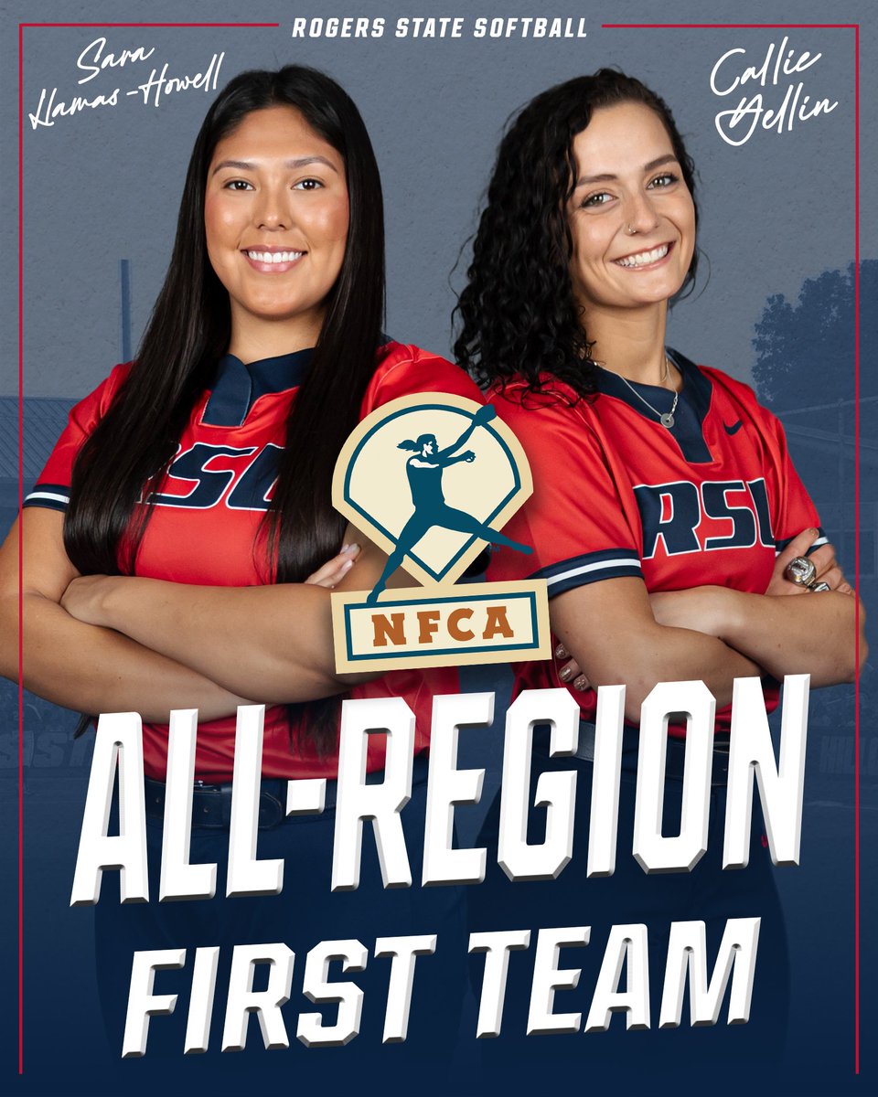 Congratulations to @RSUSoftball's Sara Llamas-Howell and Callie Yellin on being named <a href="/NFCAorg/">National Fastpitch Coaches Association</a> First Team All-Region!

📰: bit.ly/42MqwRa

#NoLimits