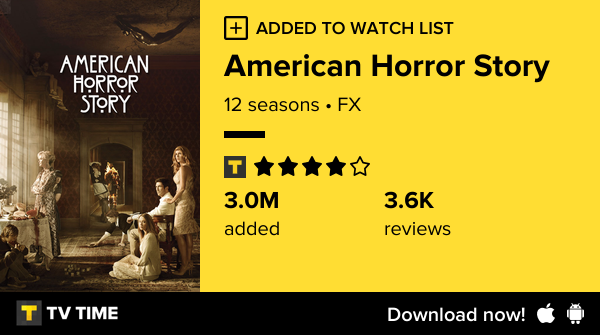 raxitgamit's tweet photo. I've just started following American Horror Story https://t.co/pzI6hsMYJd #tvtime https://t.co/tlxm5978jt