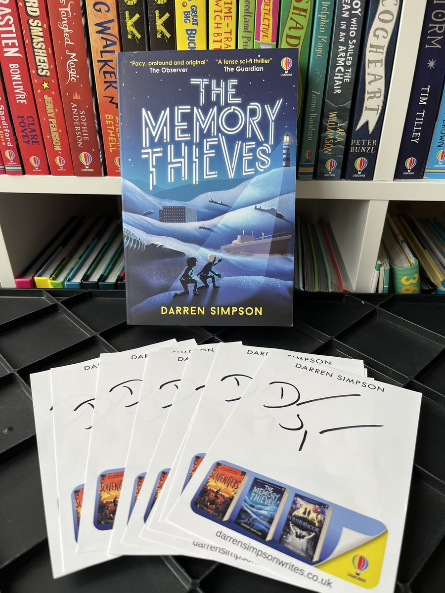 One happy book lady!! Bookclub are so excited for their book plates - thank you <a href="/DarrenSimpson44/">Darren Simpson</a>